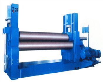 液壓對(dui)稱式三(sān)輥卷闆(pan)機