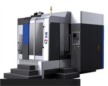 五軸聯(lian)動卧式加工中心(xīn)