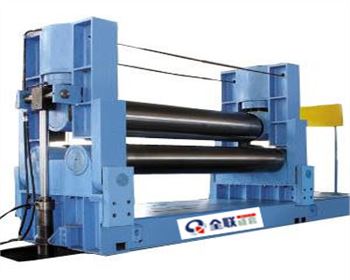 W11Y系列(lie)液壓對(dui)稱式三(sān)輥卷闆(pan)機